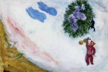 La escena de Carnaval II del Ballet Aleko contemporáneo de Marc Chagall Pinturas al óleo